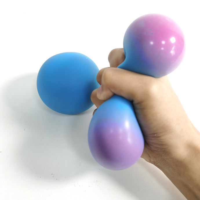 Blue and Pink Colour Changing Squeeze Ball
