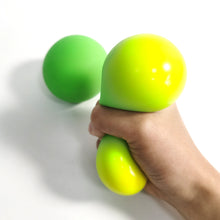 Load image into Gallery viewer, Green and Yellow Colour Changing Squeeze Ball